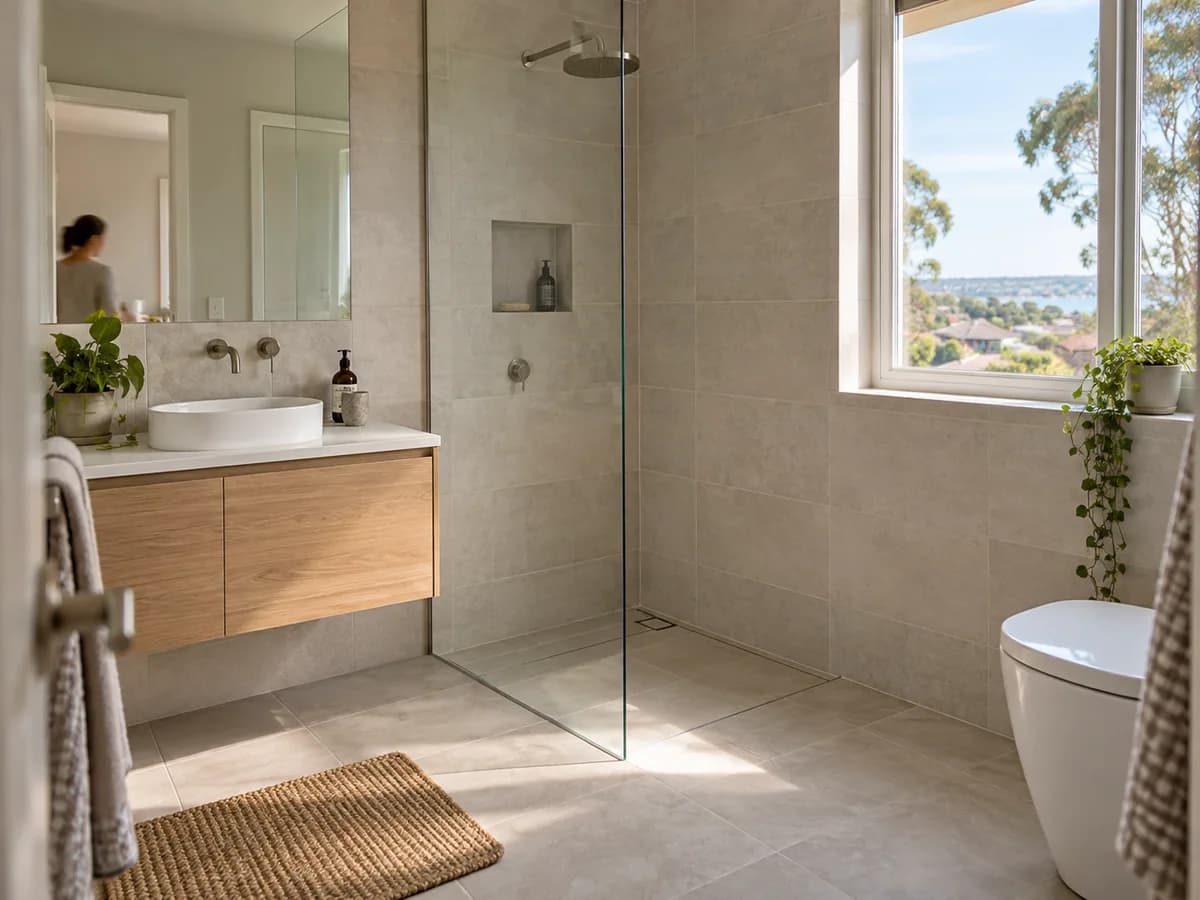 Illustrative residential wet-area context in Sydney