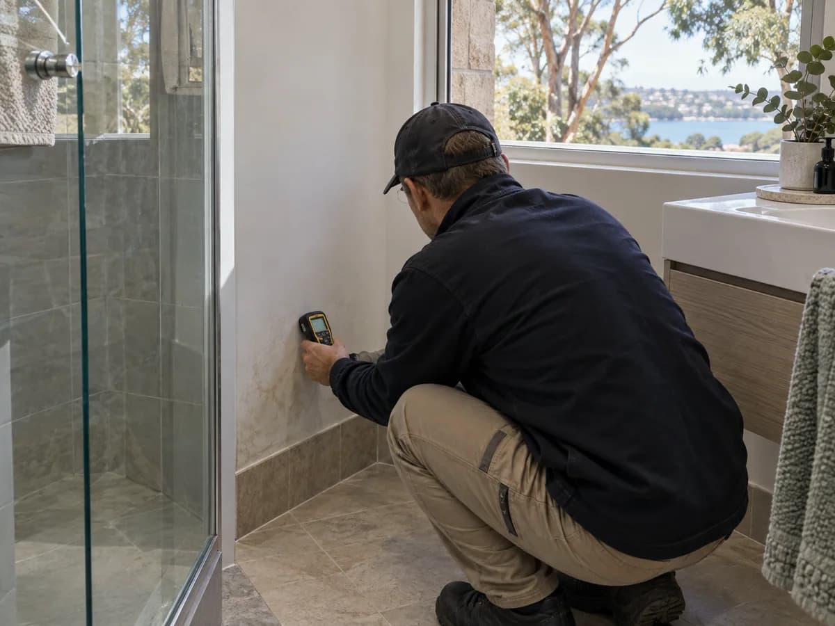 Illustrative leak investigation service in Sydney